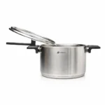 Oală inox Premium Schmitter 26 cm, cu capac, 8L - imagine 2