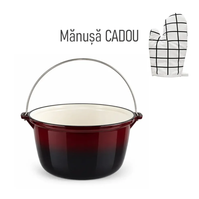 Ceaun fontă emailată Schmitter 22 cm