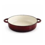 Cratiță fontă emailată Schmitter 29 cm, cu capac, 3.5L - imagine 3