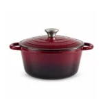 Oală fontă emailată Schmitter 24 cm, cu capac, 3.5L - imagine 2