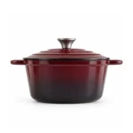 Oală fontă emailată Schmitter 24 cm, cu capac, 3.5L - imagine 9