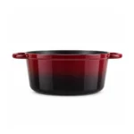 Oala fontă emailată Schmitter 28 cm, cu capac, 6L - imagine 8
